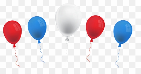 Download 4th July Balloons Png Clip Art Imageu200b Gallery - Of