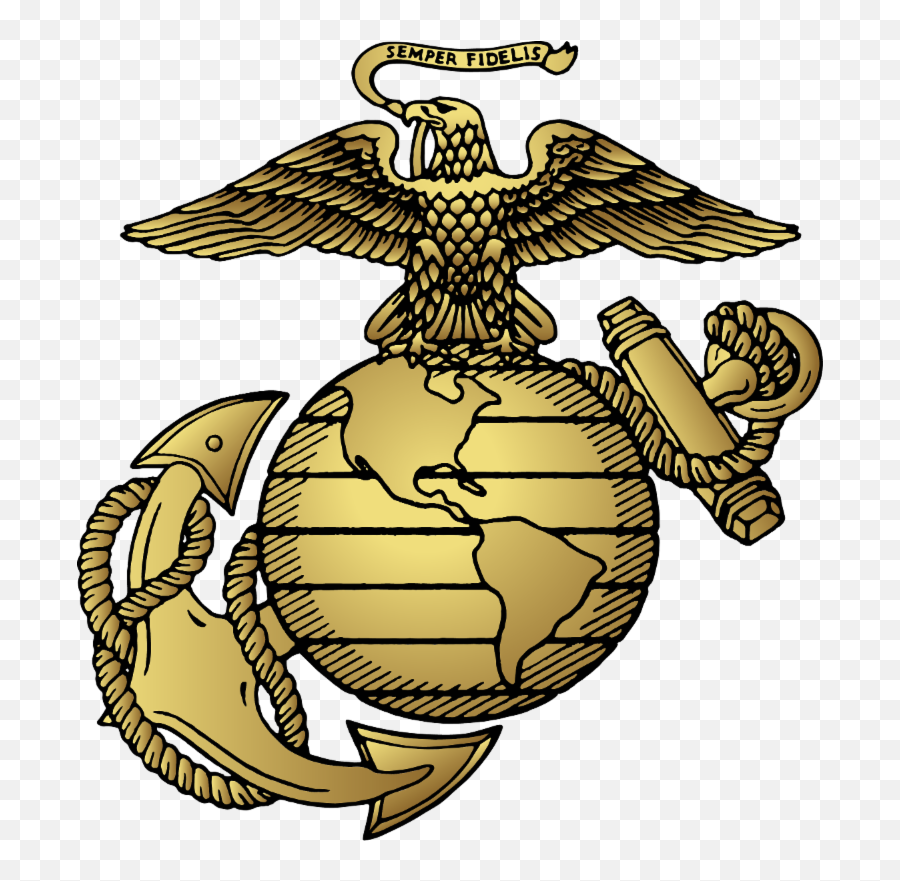 Ega Vector Line - Eagle Globe And Anchor Png,Marine Corps Logo Vector