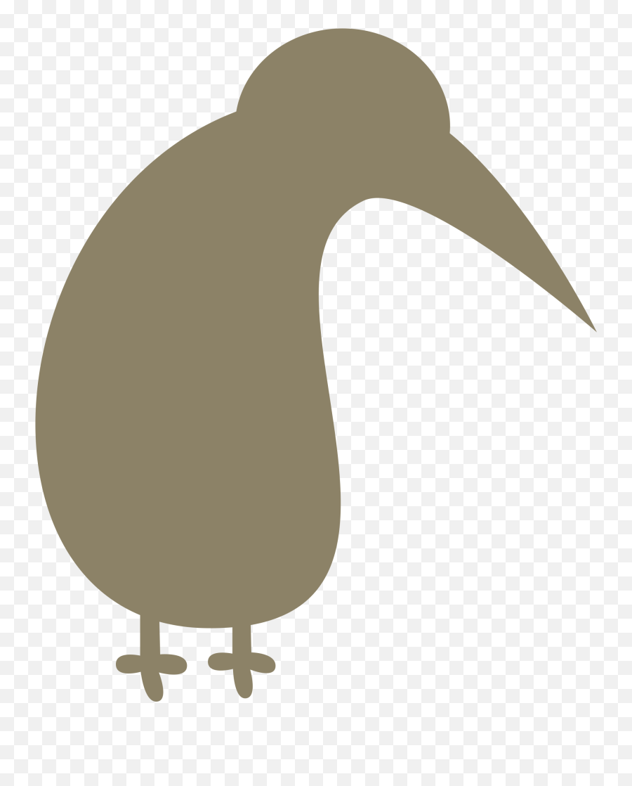 Kiwi Clipart Flightless Bird - Kiwi Png,Kiwi Bird Png