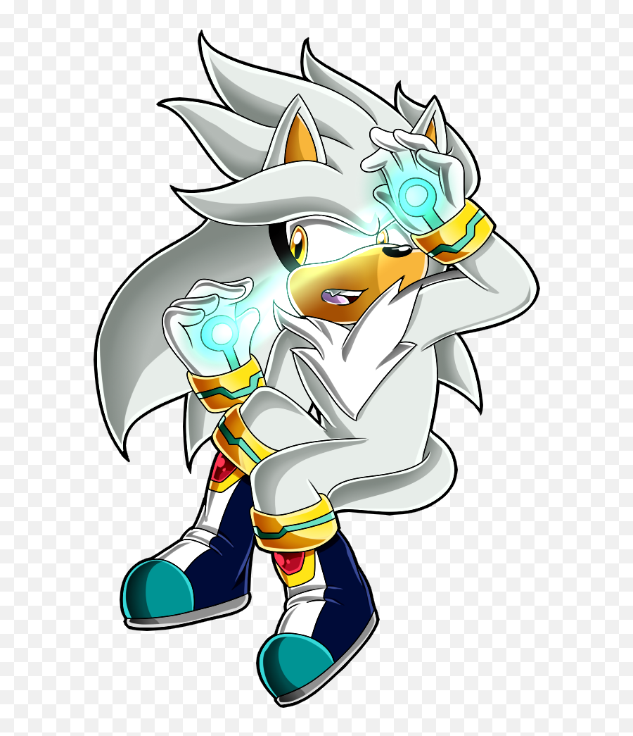 Silver The Hedgehog U2014 Weasyl - Cartoon Png,Silver The Hedgehog Png