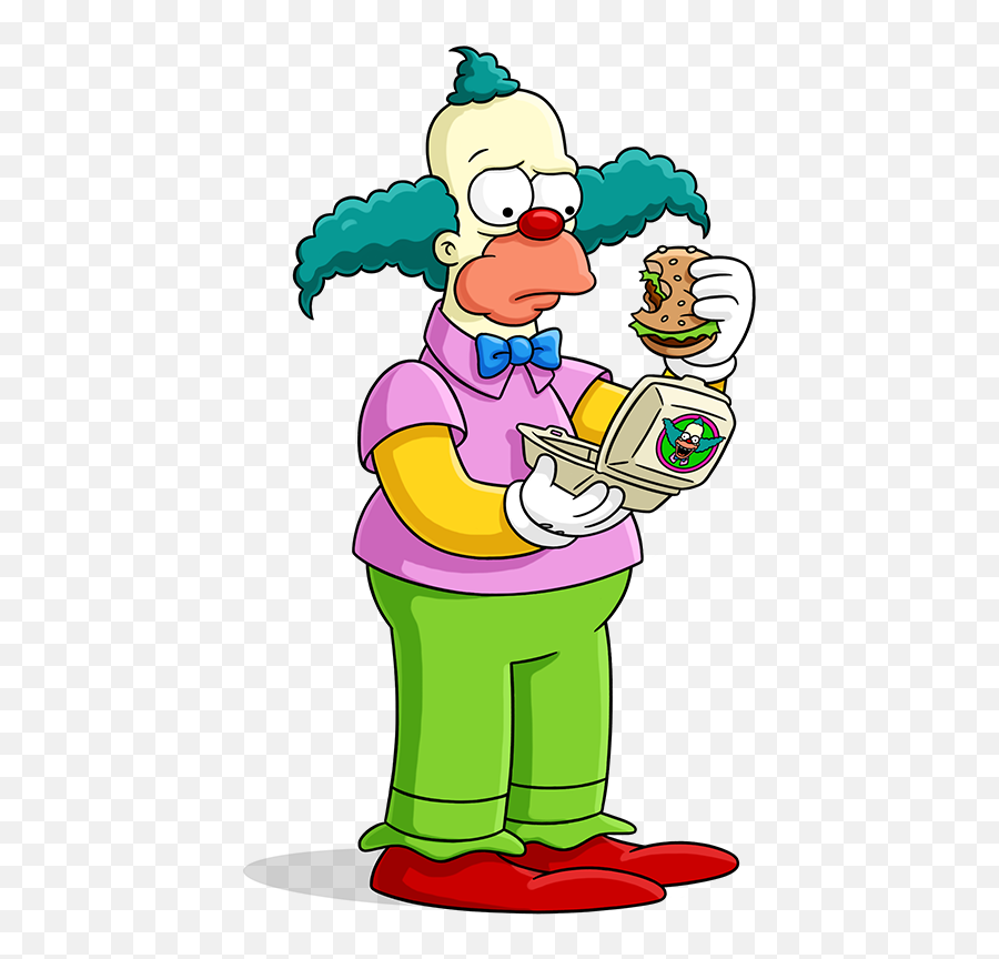 Rabbi Clipart Simpsons Character - Krusty The Clown Png,Simpsons Png