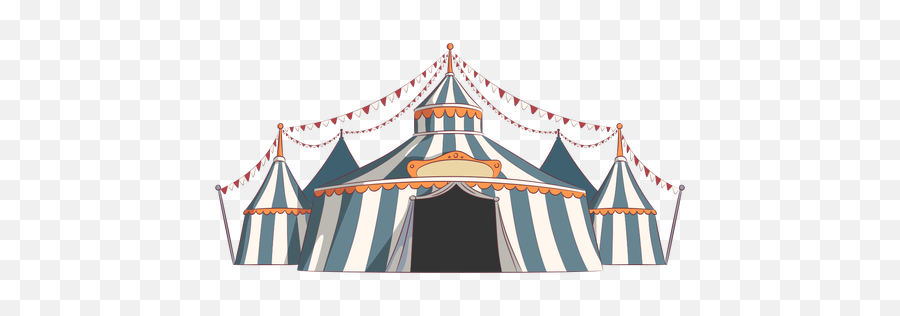 Colorful Circus Tents - Transparent Png U0026 Svg Vector File Carpa De Circo Dibujo,Circus Tent Png