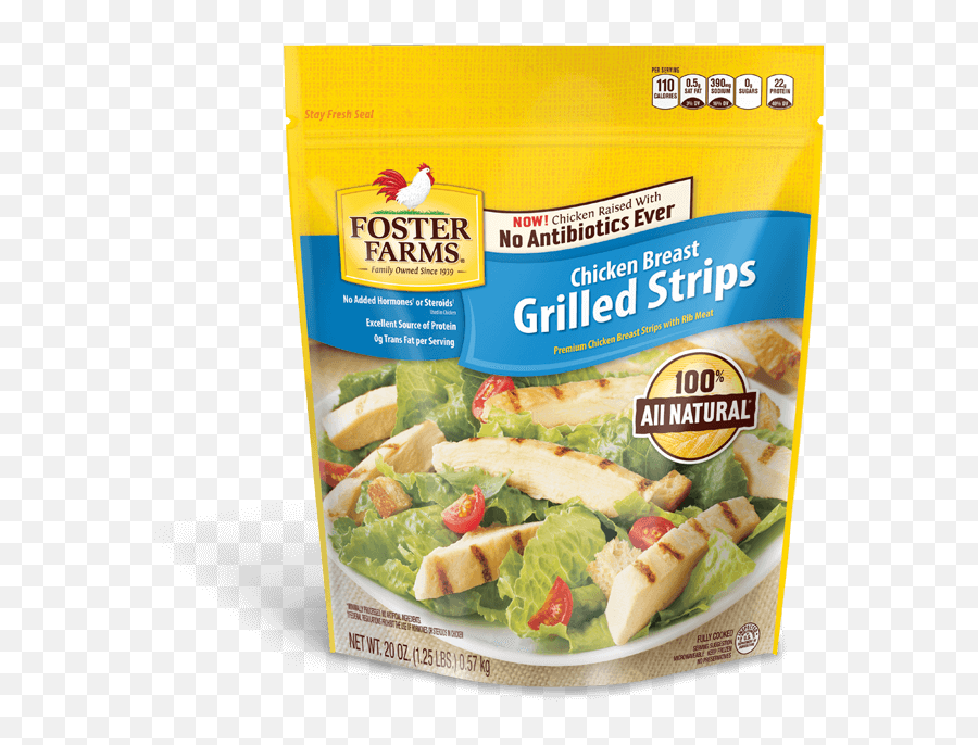 Chicken Breast Grilled Strips Products Foster Farms - Foster Farms Chicken Patties Png,Grilled Chicken Png