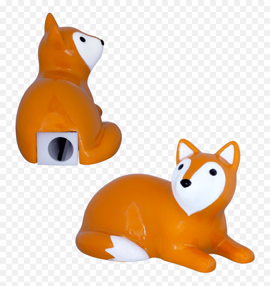 Pencil Sharpener - Zoome Sharpener Fox Animal Figure Png,Pencil Sharpener Png