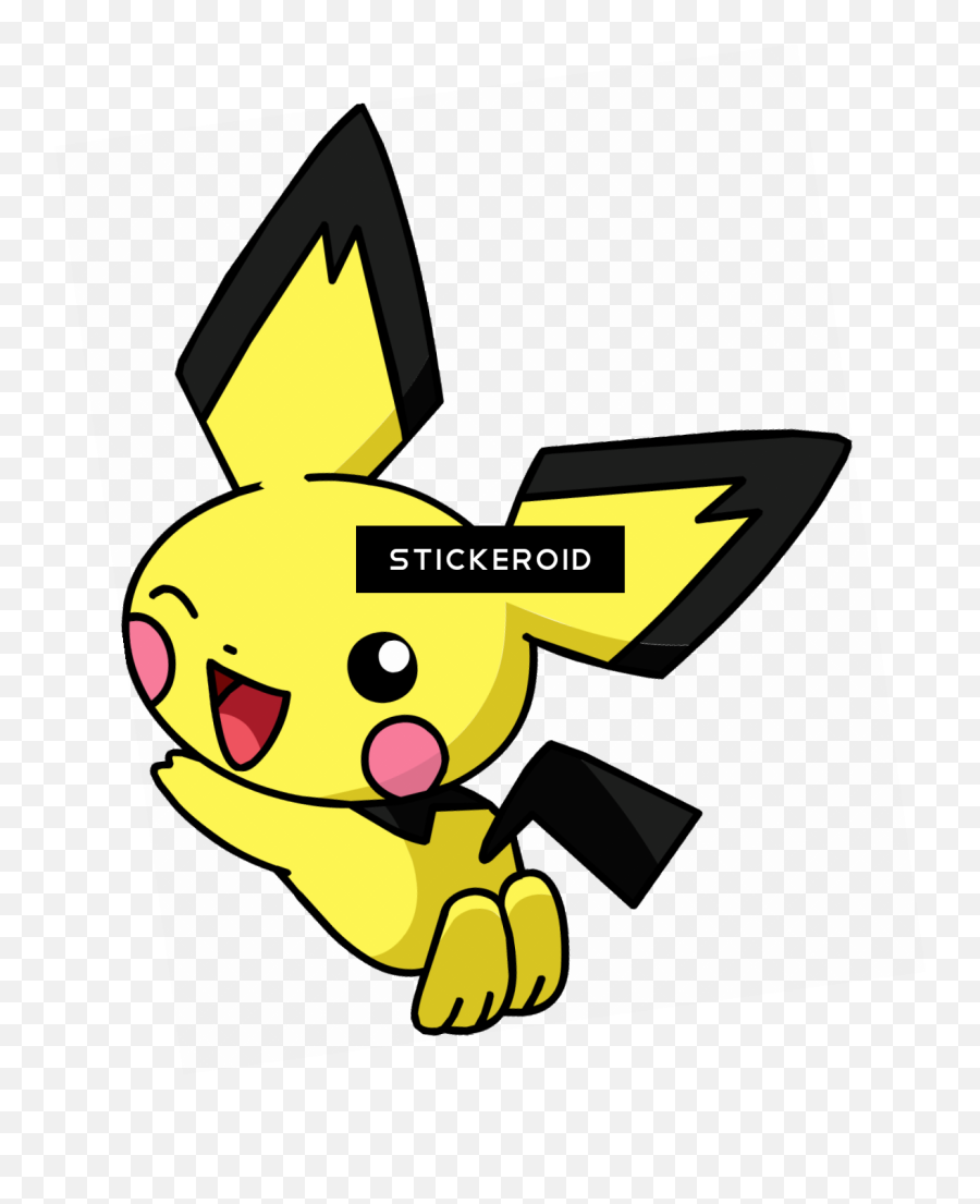 Download Anime Pokemon Cartoons - Transparent Pokemon Emote Png,Pichu Transparent