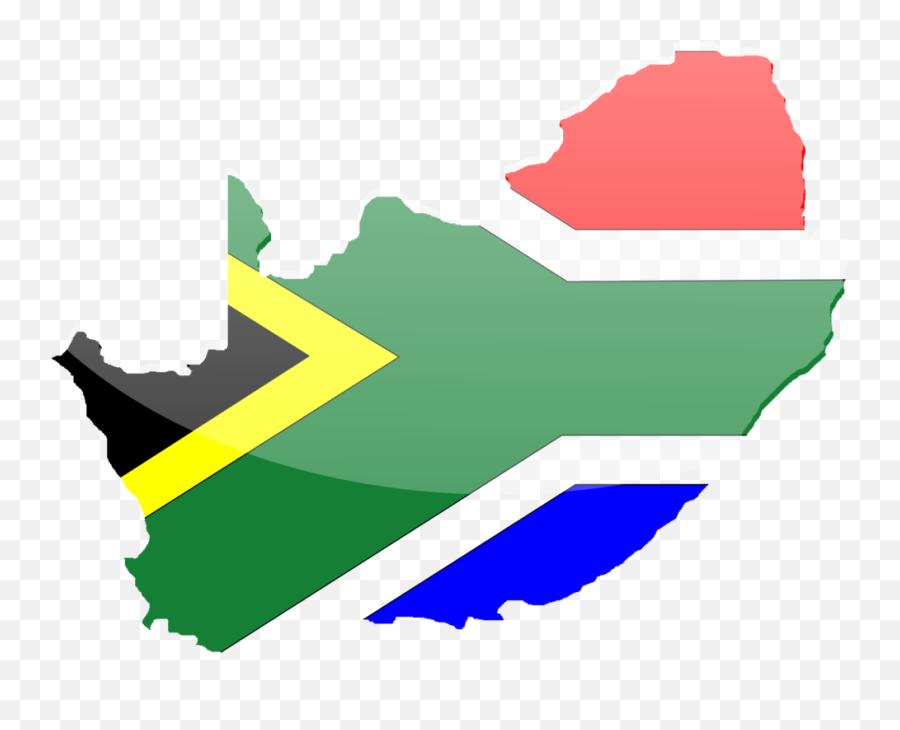 Angleareayellow Png Clipart - Royalty Free Svg Png Free South African Flag,Africa Map Png