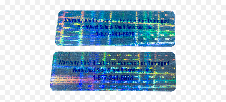Holographic Security Labels - Orange Png,Hologram Png