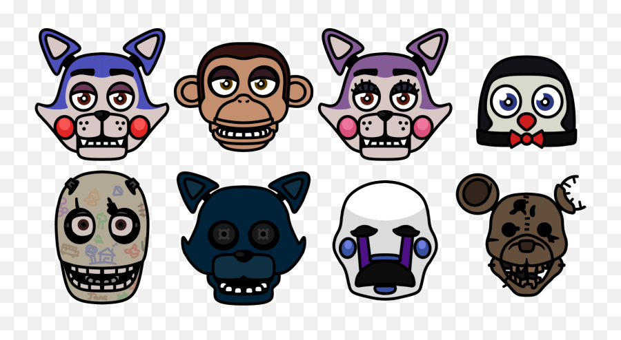 Download Five Nights - Five Night At Characters Png,Five Nights At Freddy's Png