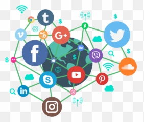 Social Media Marketing Digital - png