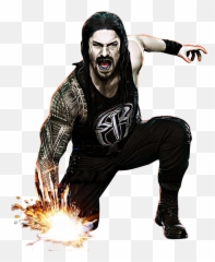 Wwe Roman Reigns Render - Logo Transparent png
