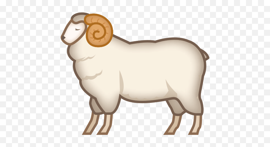 Goat Emoji Transparent Png Clipart - Emoji Ram,Goat Emoji Png
