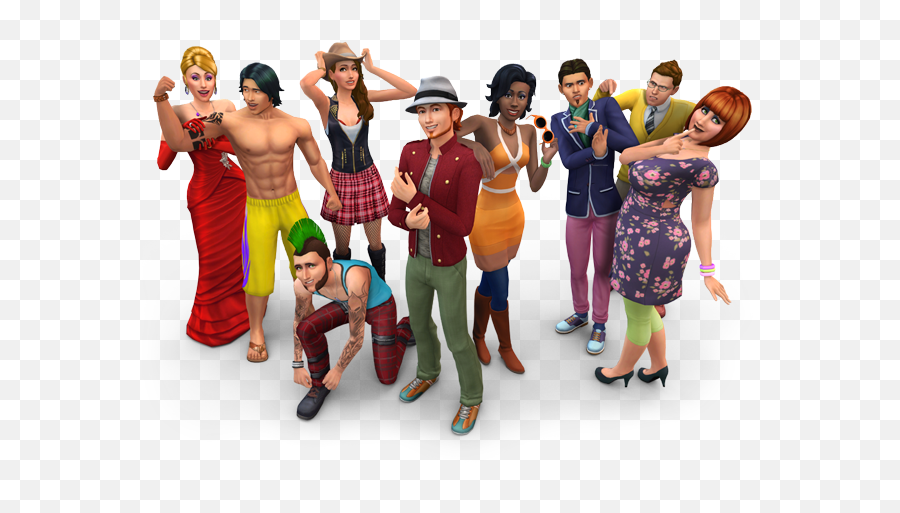 Hd Png Transparent Sims - Sims 4,Sims Png