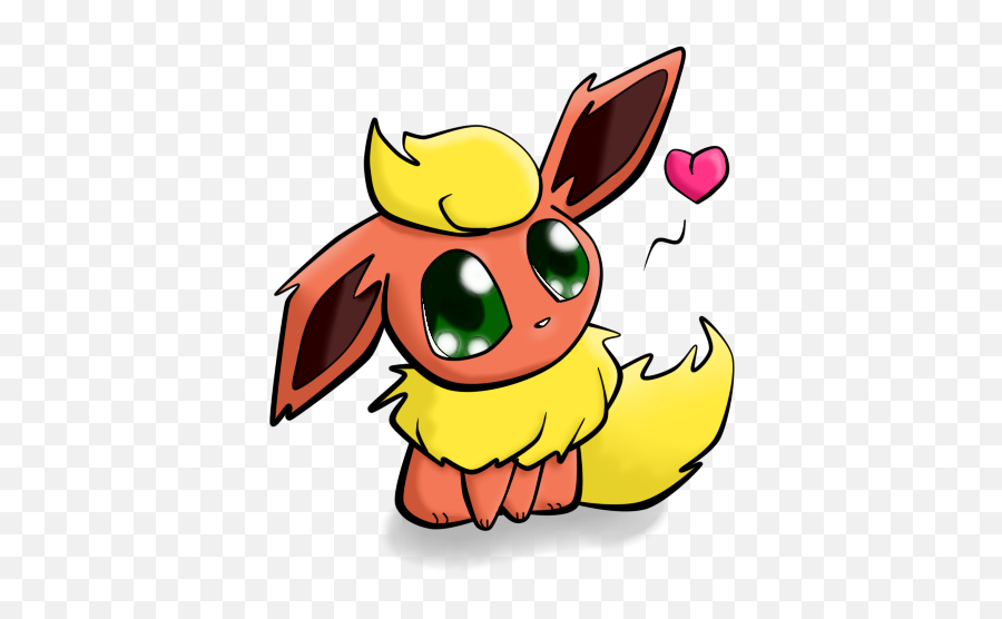 Free Download Images Flareon Png - Baby Flareon,Flareon Png