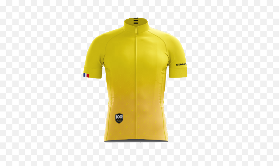100 Years Of The Tour De France Commemorative Jersey - Tour De France Yellow Jersey 100 Years Old Png,Tour De France Logos