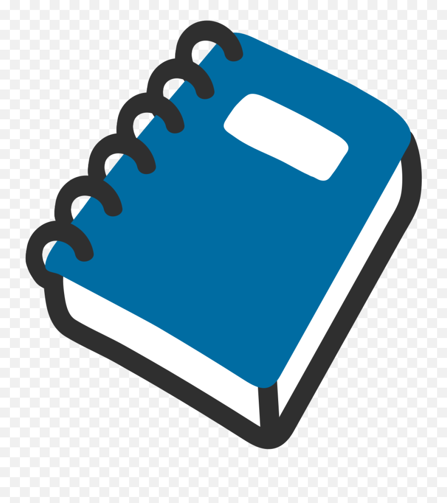 Download Android Book Emoji Hd Png - Notebook Emoji,Book Emoji Png
