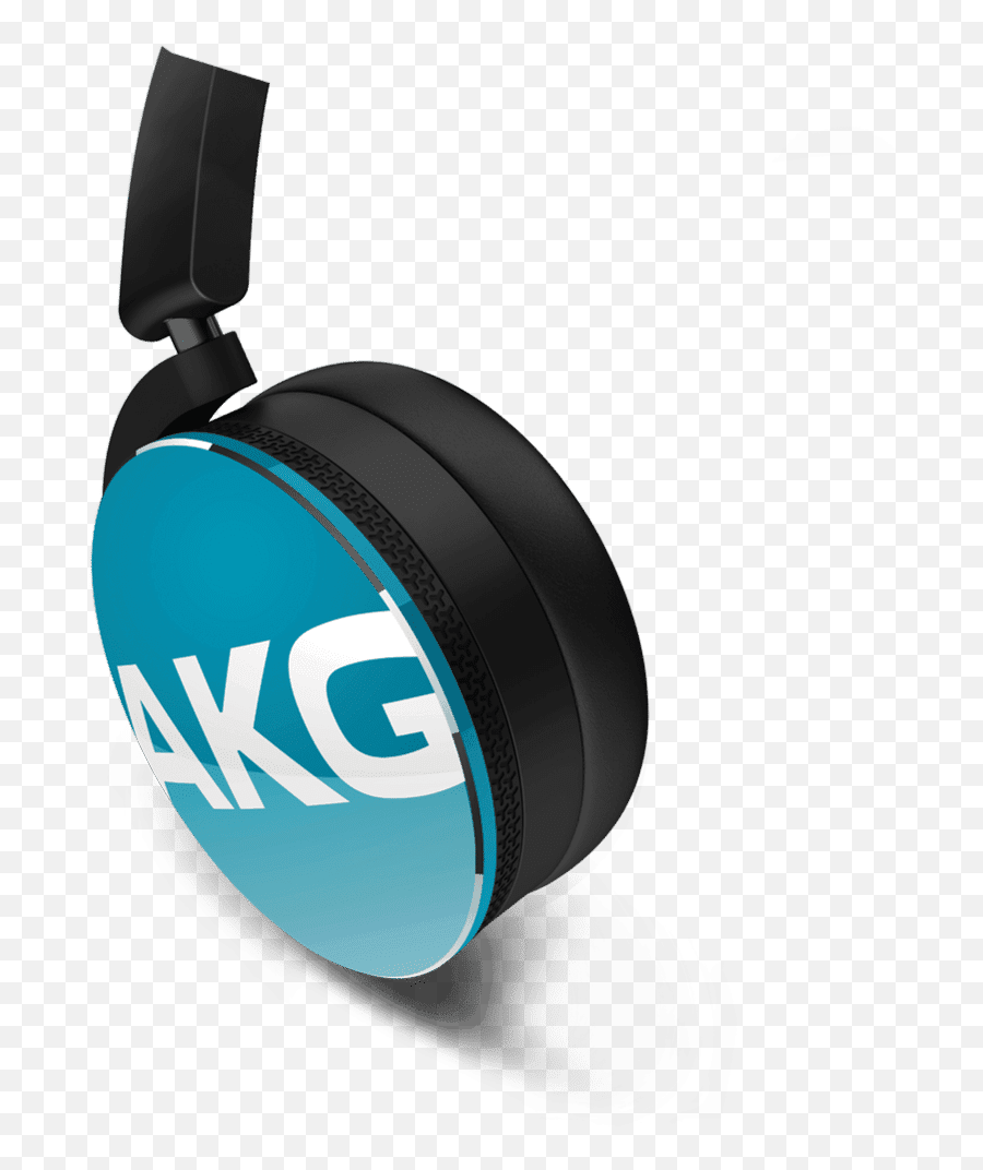 Genuine Akg Y50 - Ear Headphones Blue Png,Headphone Logo