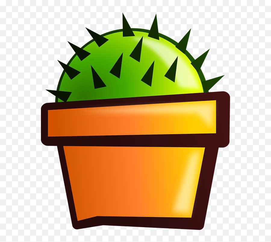 Cactus Plant Green - Free Vector Graphic On Pixabay Cactus Clip Art Png,Spikes Png