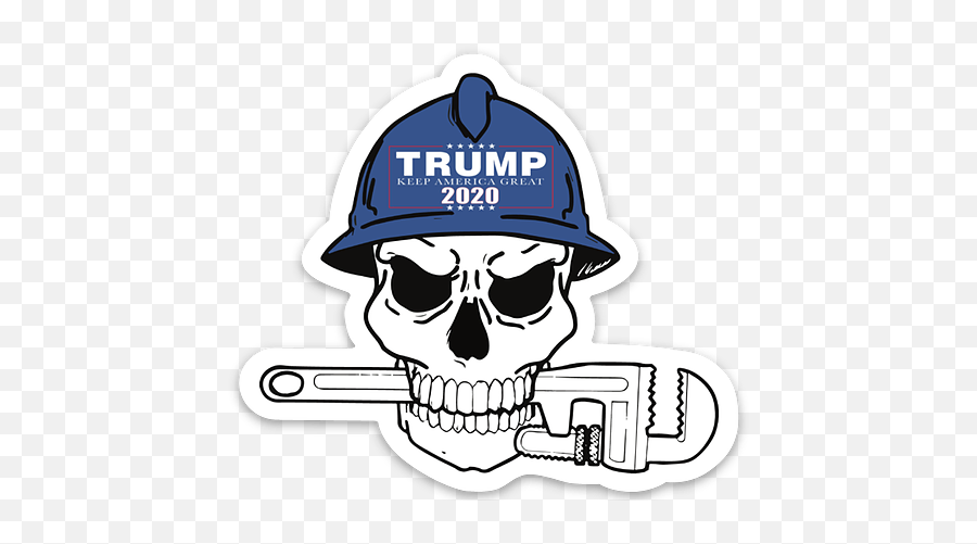 Trump 2020 Hard Hat Sticker - State Flag Png,Trump 2020 Png
