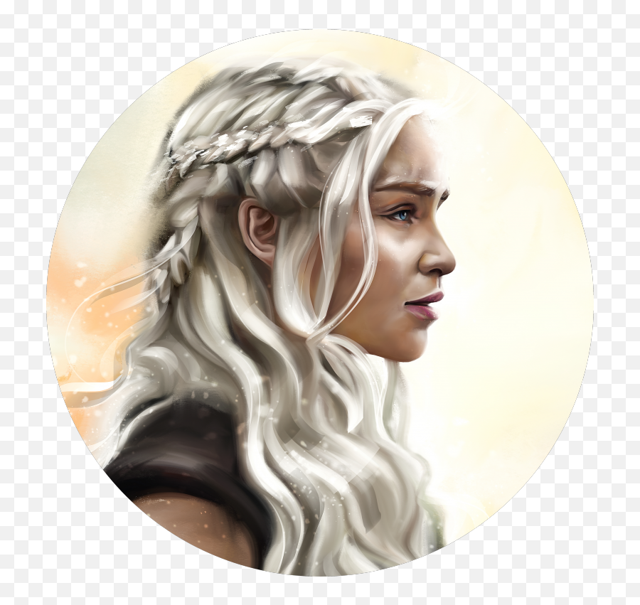 Daenerys - Mother Of Dragons Digital Art Png,Emilia Clarke Png