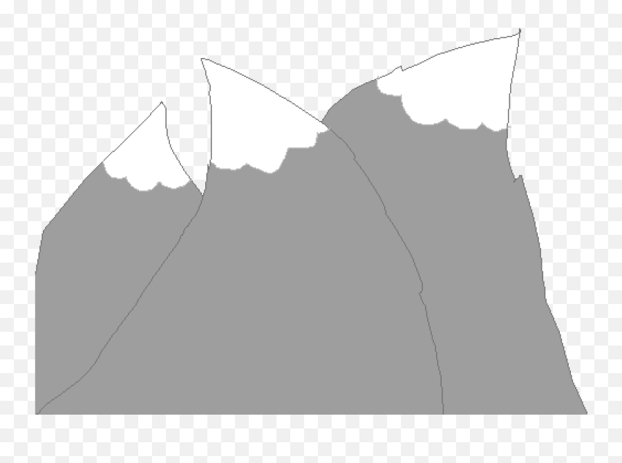 Pixilart - Iu0027m Bad At Drawing Mountains But Enjoy Anyways Bad Mountain Drawing Png,Mountain Drawing Png