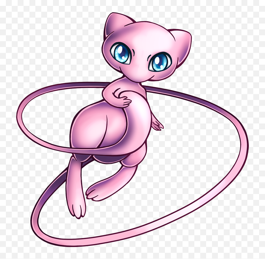 Download Hd Pokemon Shiny - Mew Is A Fictional Character Of Shiny Mew Pokemon Transparent Png,Mew Png