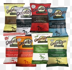 1375 Oz Party Pack Great Lakes Potato Chips - Packaging And Labeling Png,Bag Of Chips Png