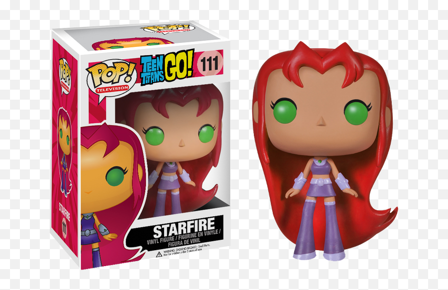 Httppopvinylscomwp - Contentuploads201312starfirepng Funko Pop Teen Titans,Starfire Png