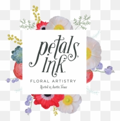 Petals Ink - Floral png