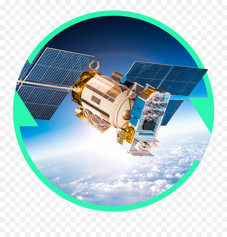 What Is A Gnssgps Simulator - Spirent Satellite Space Wave Png,Satellite Png