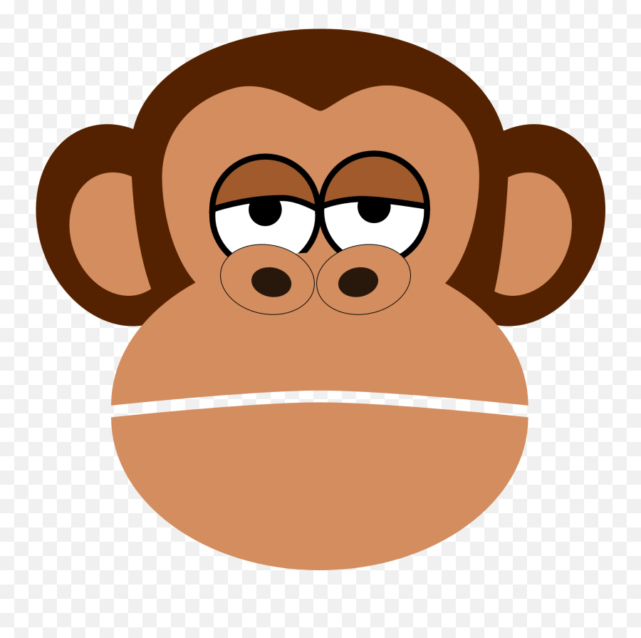Face Of A Chimpanzee As Graphic Image Free - Chimpanzee Clip Art Png,Chimpanzee Png