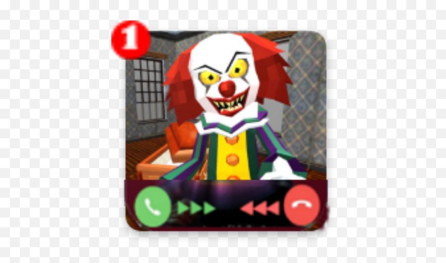 Amazoncom Fake Call From Scary Clown Killer - Prank For Version Sponge Neighbor Escape 3d Png,Clown Png