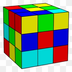 Clipart Of Logic - Rubiku0027s Cube Transparent Cartoon Jingfm Horizontal Png,Rubik's Cube Png