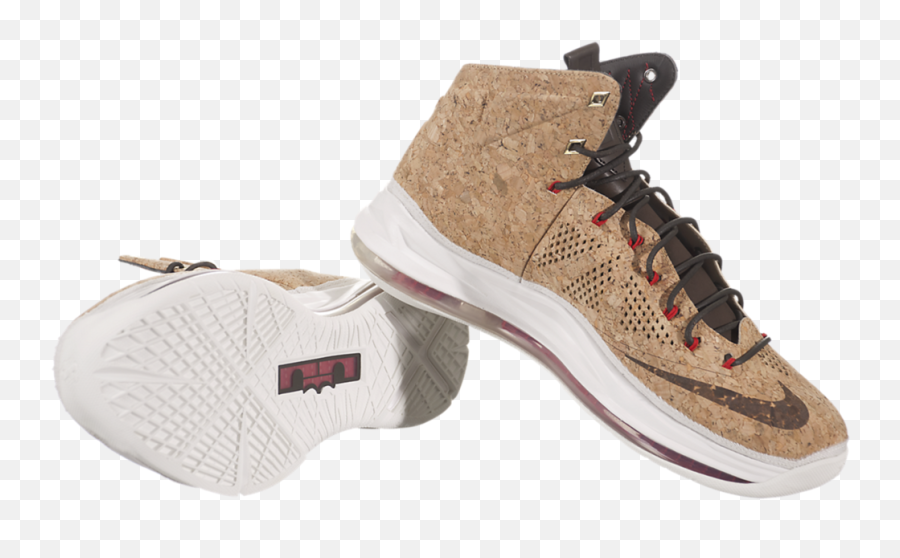 Nike Lebron X Cork - Round Toe Png,Lebron Png