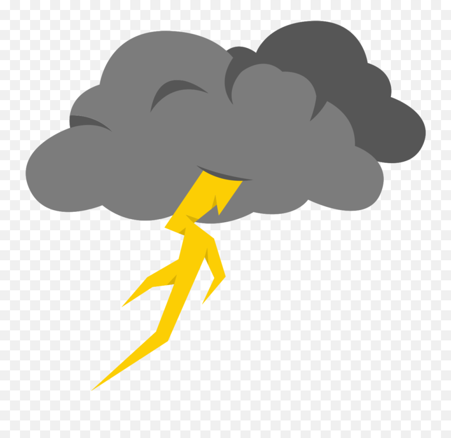 Free Lightning Cloud Png With Transparent Background - Lightning Cloud Transparent Background,Cartoon Clouds Png