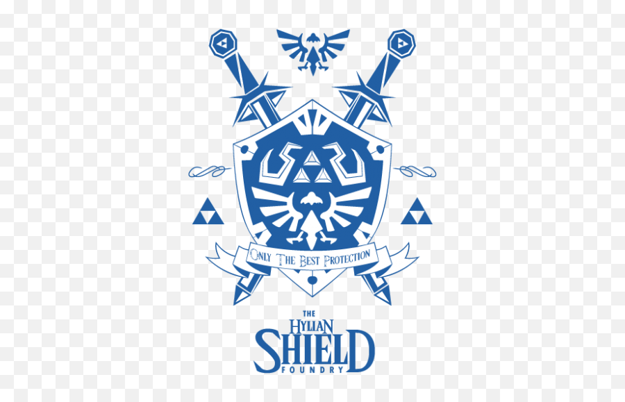 The Legend Of Zelda - Hylian Shield Foundry Hylian Shield Foundry Png,Hylian Shield Png