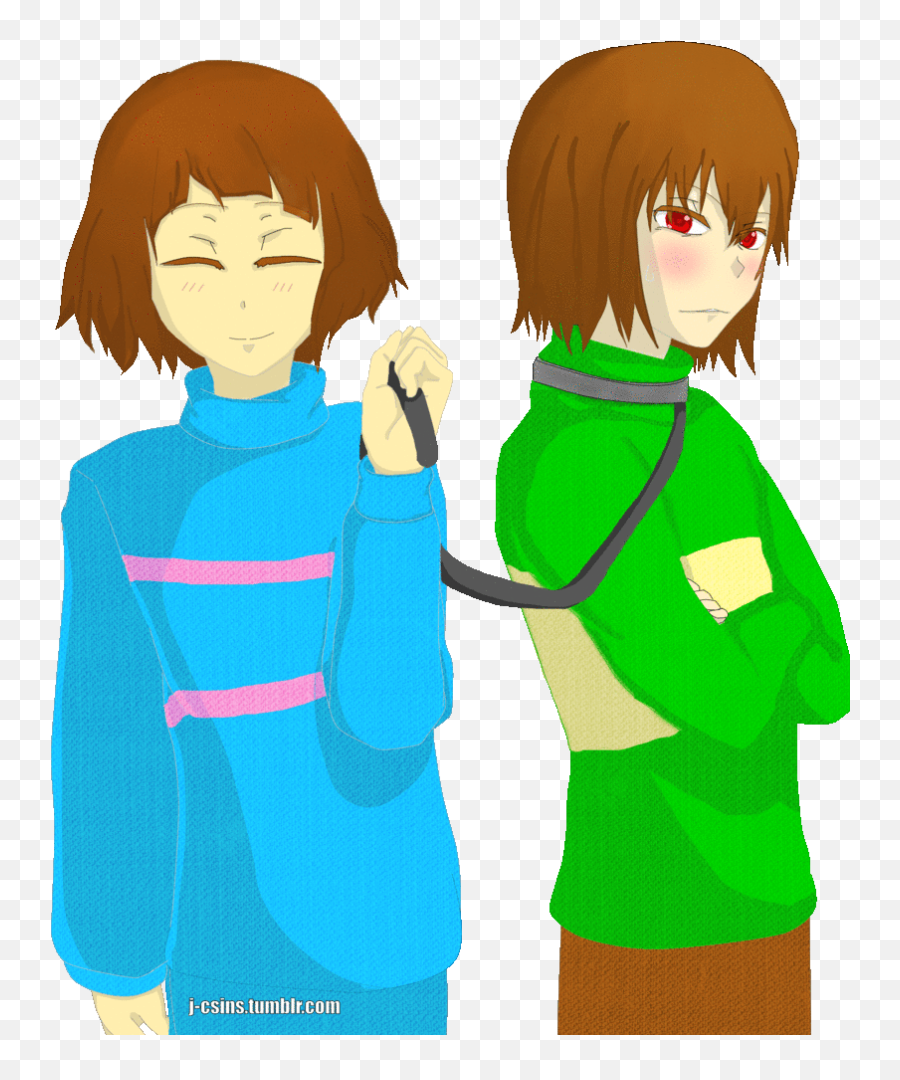 Charisk - Im The One In Control Wattpad Undertale Chara X Frisk Gif Png,Frisk Transparent