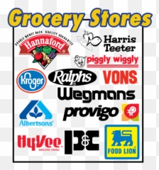 Logos U0026 Trademarks Grocery Stores By Innovative Clip Art - Of png