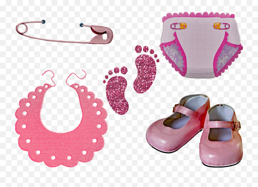 Baby Girl Clothes Diaper - Los Areglos Mas Bonitas De Baby Sowrr Png,Baby Shoes Png