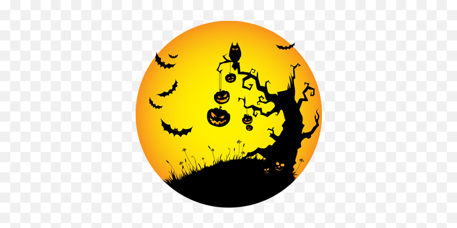 Halloween Around The World - Halloween Art For Middle School Png,Halloween Moon Png
