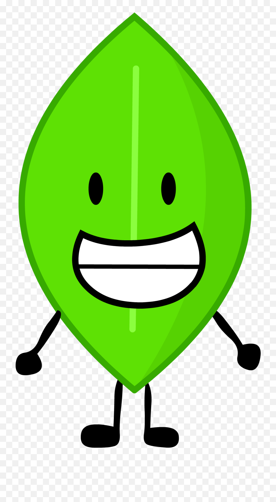Leafy Battle For Dream Island Wiki Fandom - Bfdi Characters Leafy Png,Next Door Leaf Icon