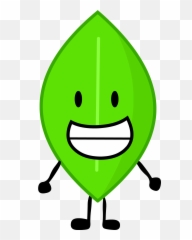 Leafy Battle For Dream Island Wiki Fandom - Bfdi Characters Leafy Png,Next Door Leaf Icon