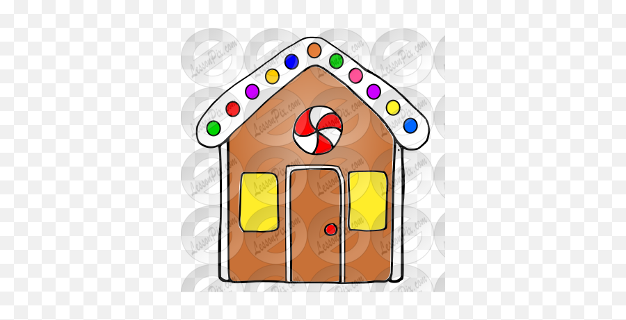 Lessonpix Mobile - Illustration Png,Gingerbread House Png