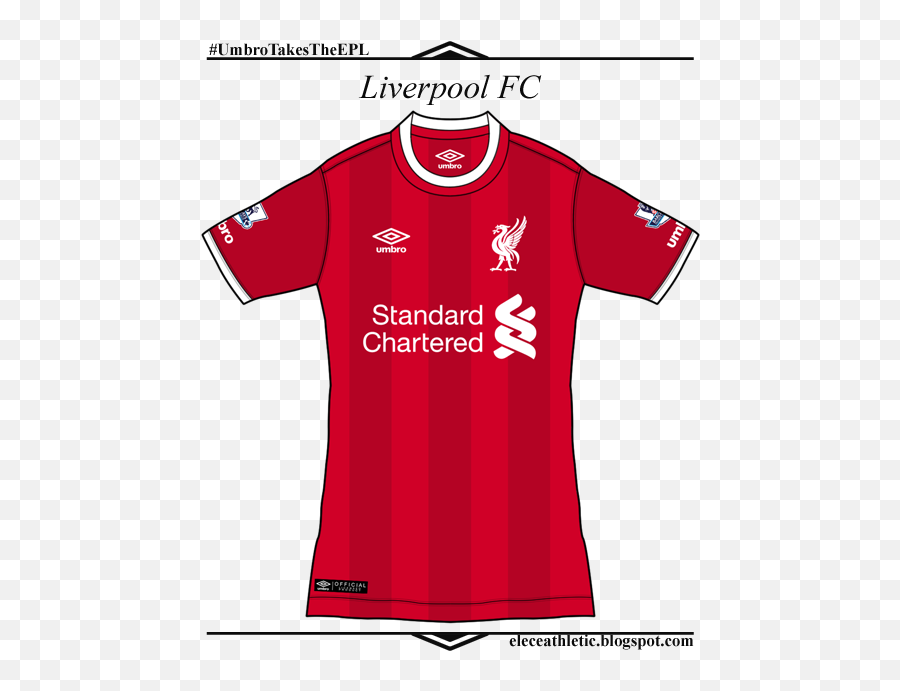 Umbro Takes The English Premier League - Concepts Chris Liverpool Kids Kit 2020 Png,Barclays Premier League Icon