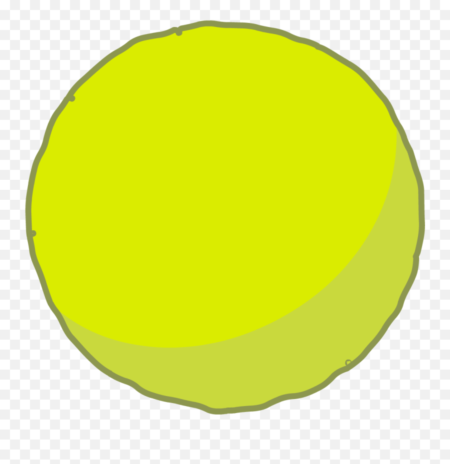 Battle For Dream Island Tennis Ball - Fundo Circulo Amarelo Png,Tennis Ball Png