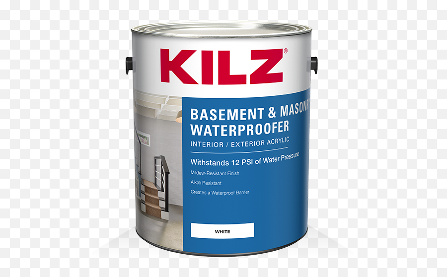 Kilz Basement U0026 Masonry Waterproofer - Cylinder Png,Mirenesse Icon Sealer