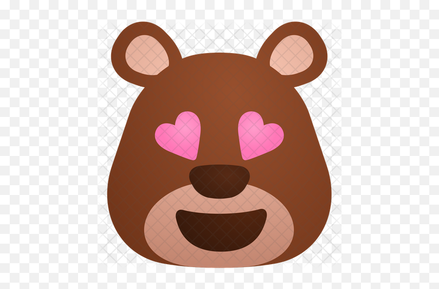 Love Emoji Icon - Cool Bear Png,Kissing Icon Facebook