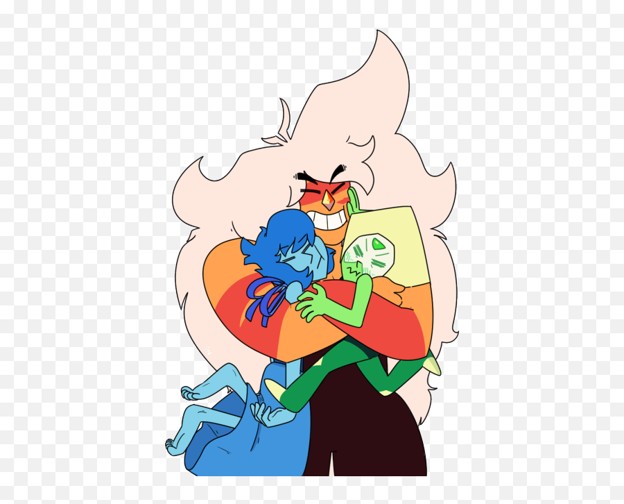 Peridot Steven Universe - Jasper And Lapis Hug Png,Steven Universe Peridot Icon