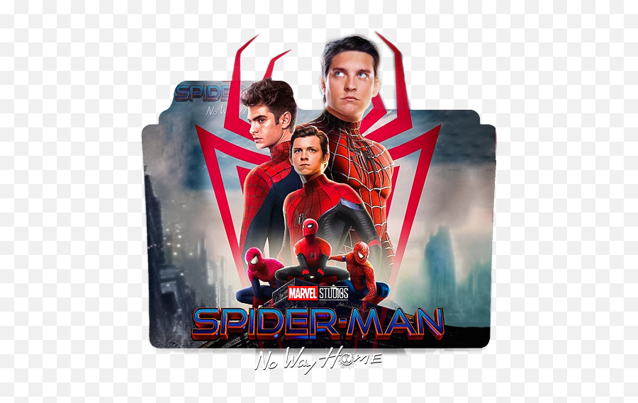 Spider - Man No Way Home Movie Folder Icon Designbust Spider Man No Way Home Folder Icon Png,Nos Icon