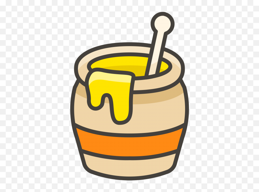 Honey Pot Emoji Icon Png Transparent - Freepngdesigncom Emoji Transparent Background Honey Jar Clipart,Emoji Icon Pictures