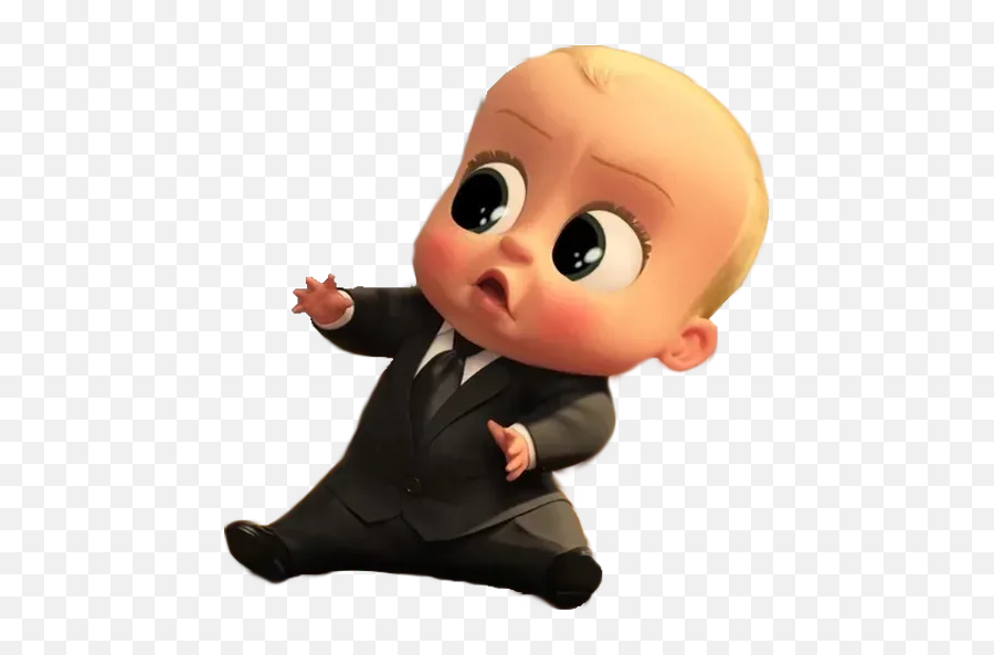 Boss Baby Whatsapp Stickers - Boss Baby Stickers For Whatsapp Png,Boss Baby Transparent